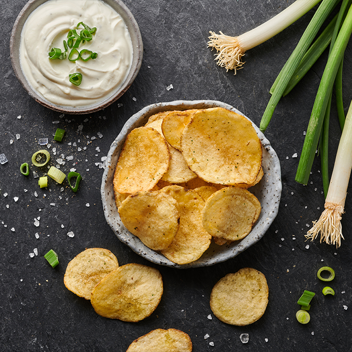 No. 4 Crisps Sour Cream & Spring Onion