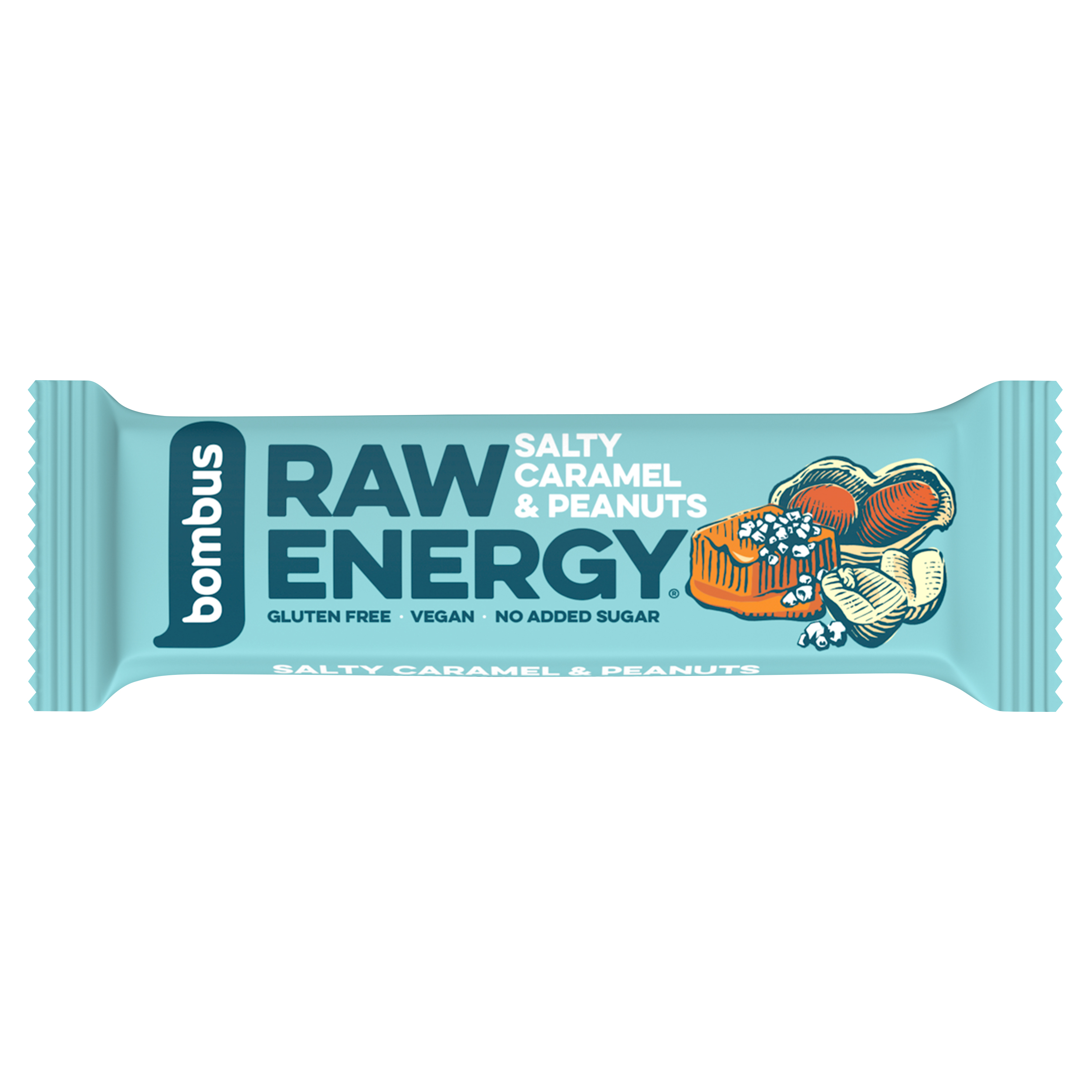 Raw Energy Bar Salty Caramel & Peanut 