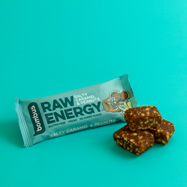 Raw Energy Bar Salty Caramel & Peanut 