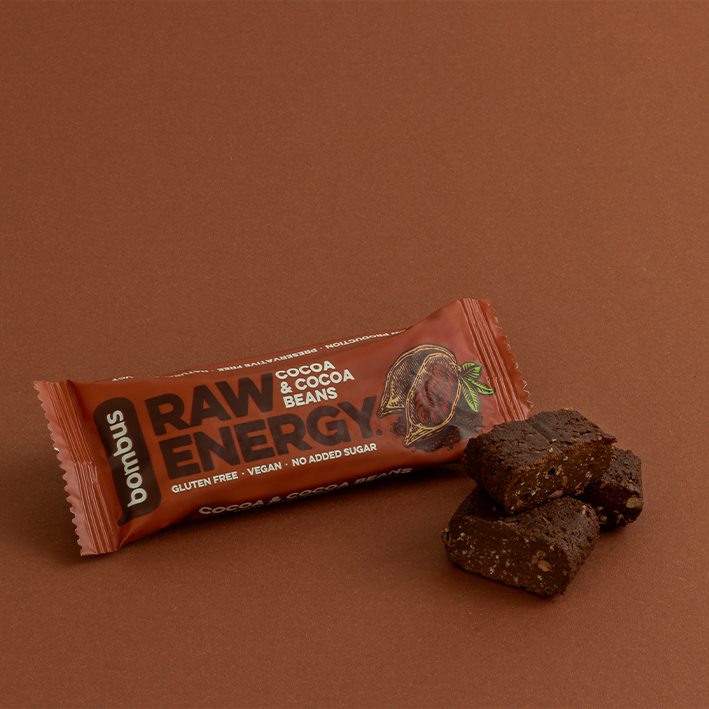 Raw Energy Bar Cocoa & Cocoa Beans